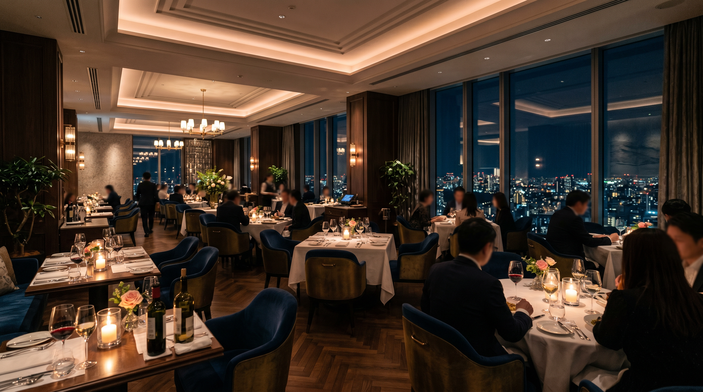 Restaurant interior at Hotel Resort London